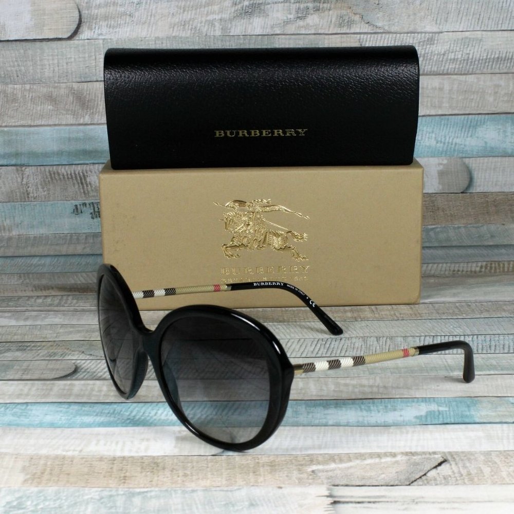 Burberry Black 57mm Women's Sunglasses - Picture 3 of 3